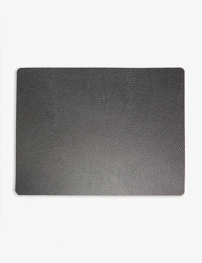 Lind Dna Table Mat In Black Anthracite