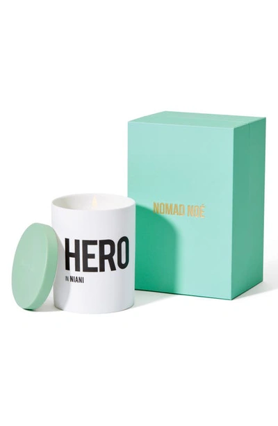 Nomad Noe Hero In Niani Amber & Patchouli Candle