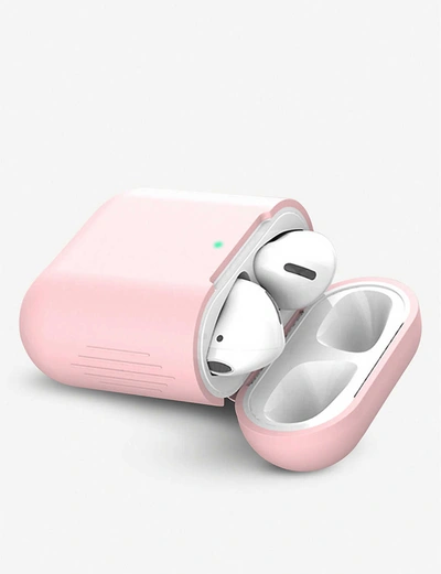 Mintapple Pale Pink Premium Silicone Airpods Case