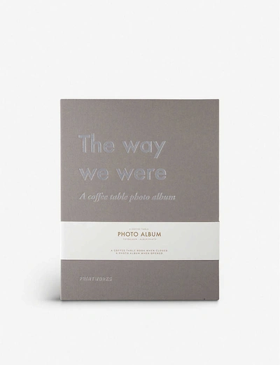 Print Works The Way We Were Photo Album 28cm X 21cm