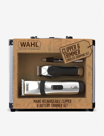 Wahl Clipper And Trimmer Cordless Grooming Set
