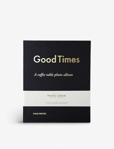 Print Works Good Times Coffee Table Photo Album 31.5cm X 26cm