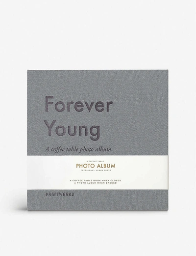 Print Works Forever Young Coffee Table Photo Album 19.5cm X 20cm