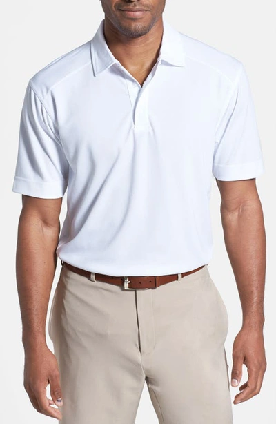 Cutter & Buck Men's Big & Tall Drytec Northgate Polo In White