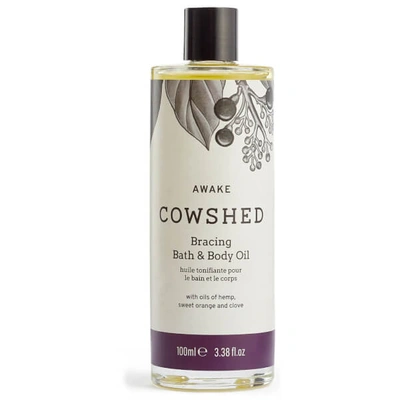 Cowshed Awake Bracing Bath & Body Oil 100ml