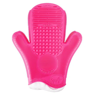 Sigma Spa® Brush Cleaning Glove - Pink