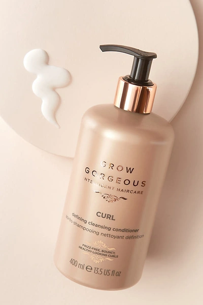 Grow Gorgeous Curl Defining Cleansing Conditioner 400ml In Pink