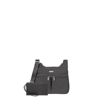 Baggallini Cross Over Crossbody With Rfid In Charcoal