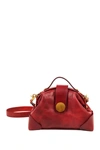 Old Trend Gypsy Soul Leather Crossbody Bag In Burgundy