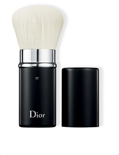 Dior Backstage Retractable Kabuki Brush N°17 In White