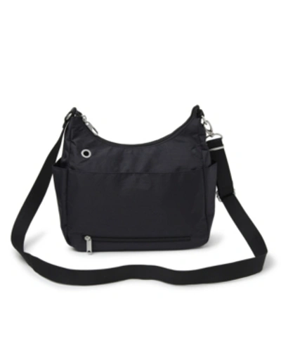 Baggallini Anti-theft Free Time Crossbody Bag In Black