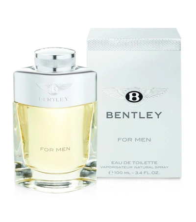 Bentley For Men's Eau De Toilette, 3.4 oz In White