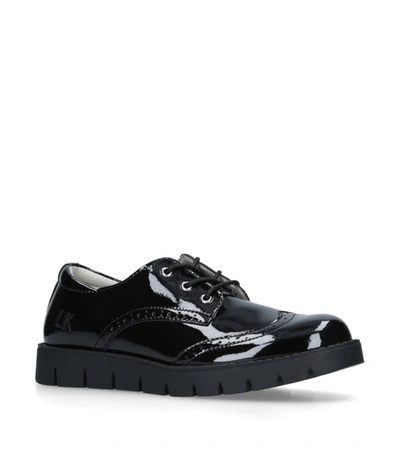 Lelli Kelly Kids' Michelle Patent-leather Brogues 9-10 Years In Black