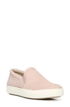 Naturalizer Marianne Slip-on Sneakers Women's Shoes In Mauve Leather