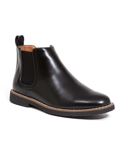 Deer Stags Men's Rockland Memory Foam Chelsea Boot Men's Shoes In Black