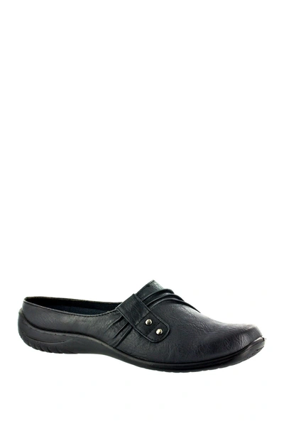 Easy Street Holly Comfort Mules In Black