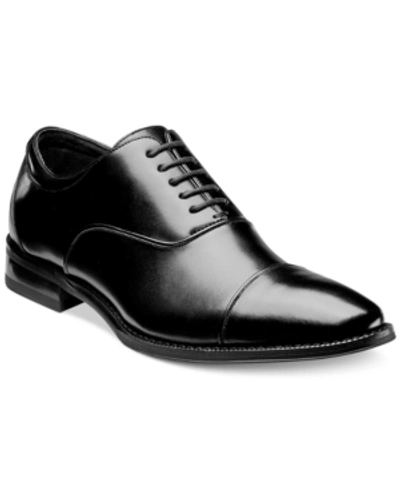 Stacy Adams Kordell Cap Toe Oxfords Men's Shoes In Black