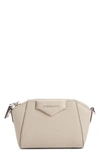 Givenchy Nano Antigona Sugar Leather Crossbody Bag In Dune