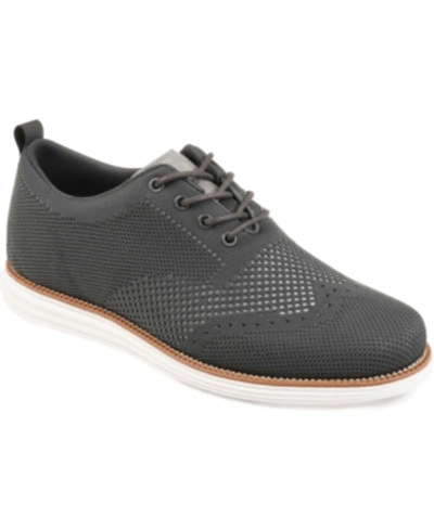 Vance Co. Men's Ezra Knit Dress Shoe Men's Shoes In Grey