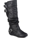 Journee Collection Women's Extra Wide Calf Tiffany Boot In Black
