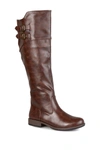 Journee Collection Women's Tori Wide Calf Knee High Riding Boots In Brown