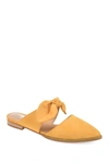 Journee Collection Journee Telulah Bow Mule In Mustard