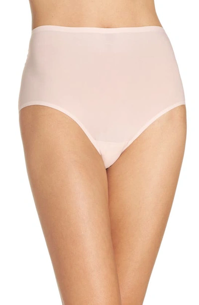 Chantelle Lingerie Soft Stretch High Waist Briefs In Blushing Pink