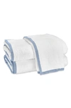 Matouk Enzo Cotton Guest Hand Towel In Azure