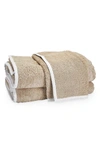 Matouk Enzo Cotton Bath Towel In Sand/ White