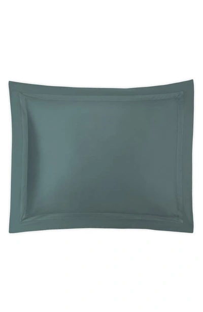 Matouk Nocturne 600 Thread Count Euro Sham In Deep Jade