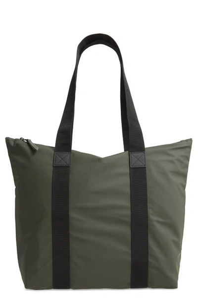 Rains All-weather Tote Bag In Green