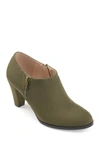 Journee Collection Collection Women's Comfort Sanzi Bootie In Green