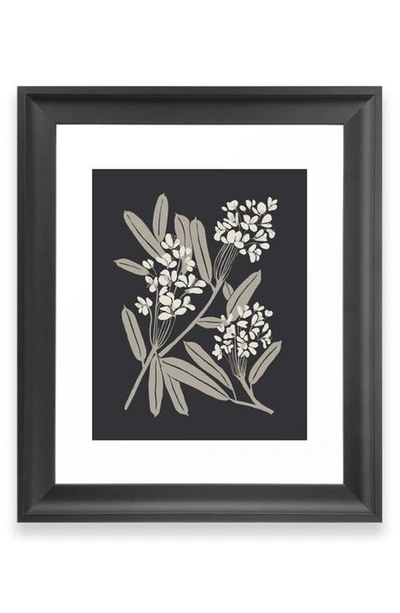 Deny Designs Megan Galante In Black Frame- 8 X 10