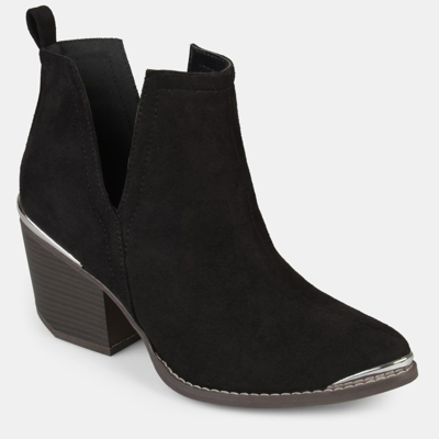 Journee Collection Collection Women's Wide Width Issla Bootie In Black
