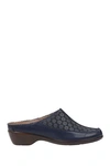 Easy Spirit Dusk Mule Clog In Dark Blue