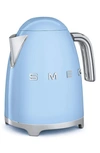 Smeg '50s Retro Style Electric Kettle In Blue