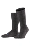 Falke Walkie Ergo Crew Socks In Smog