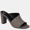 Journee Collection Collection Women's Tru Comfort Foam Wide Width Allea Slide In Grey