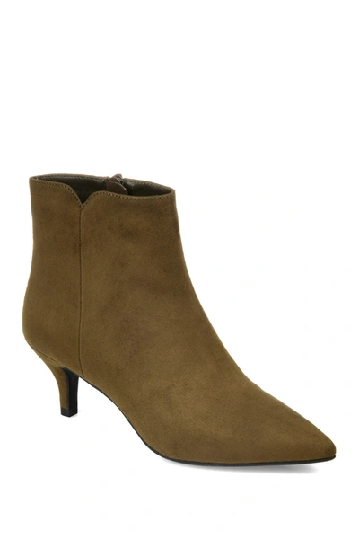 Journee Collection Journee Isobel Bootie In Olive