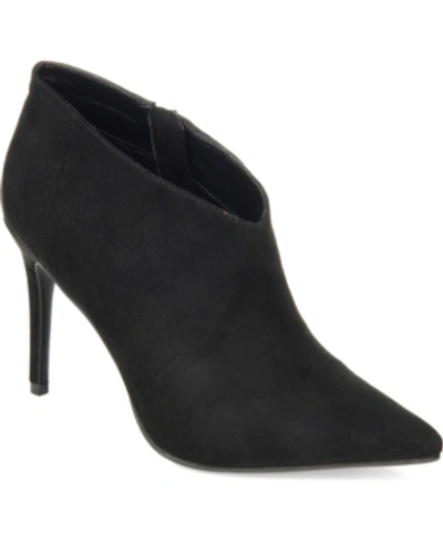 Journee Collection Journee Demmi Patterned Bootie In Black