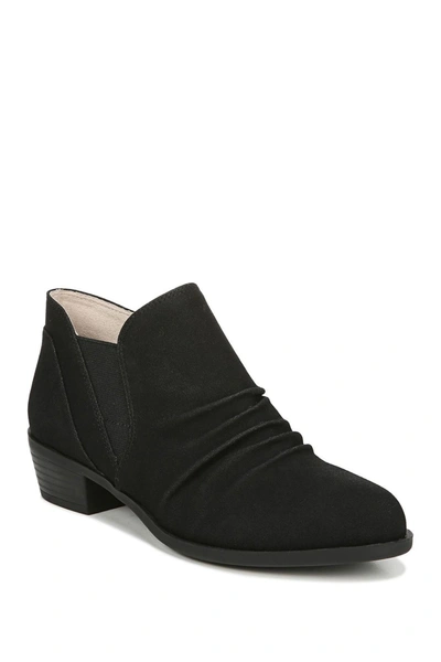 Lifestride Aurora Bootie In Black Microsuede