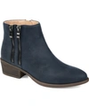 Journee Collection Journee Jayda Ankle Bootie In Navy