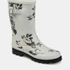 Journee Collection Seattle Womens Waterproof Mid Calf Rain Boots In Grey