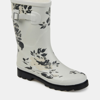 Journee Collection Seattle Womens Waterproof Mid Calf Rain Boots In Gray