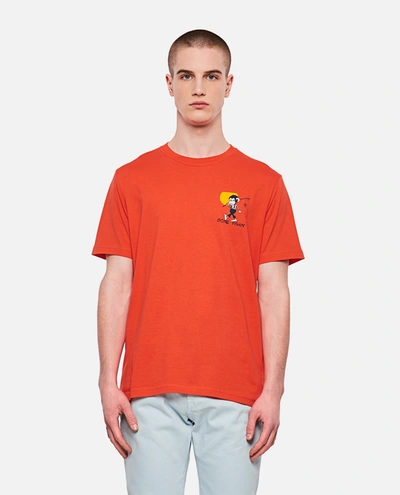 Ps By Paul Smith Ps Paul Smith Cotton T-shirt In Red