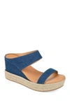 Journee Collection Collection Women's Tru Comfort Foam Alissa Slide In Baby Blue