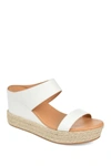 Journee Collection Women's Alissa Espadrille Sandals In White