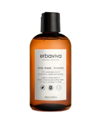 Erbaviva Breathe Body Wash, 8 Fl oz