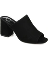 Journee Collection Journee Adelaide Slide Mule Sandal In Black