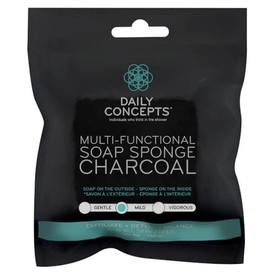 Daily Concepts Multifunctional Charcoal Soap Sponge 45 oz